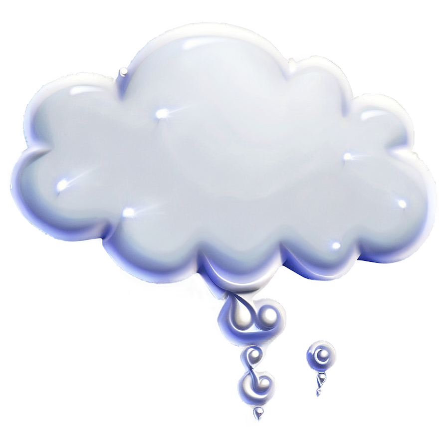 White Cloud Shape Png 72