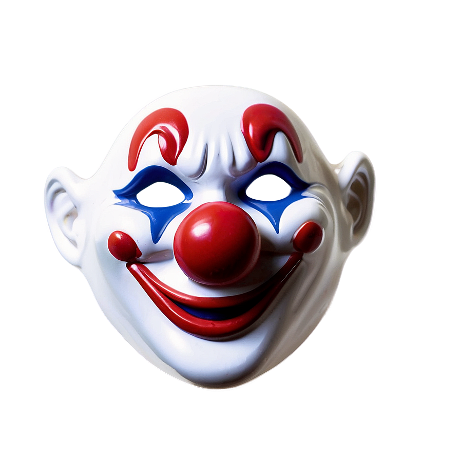 White Clown Mask Png 06272024