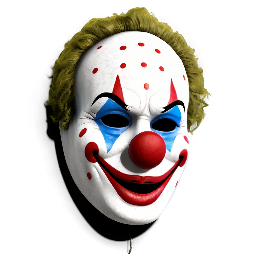 White Clown Mask Png 79