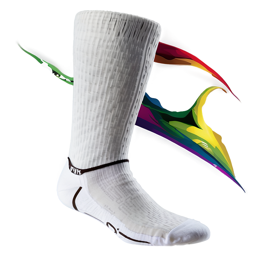 White Coolmax Socks Png Yxa78