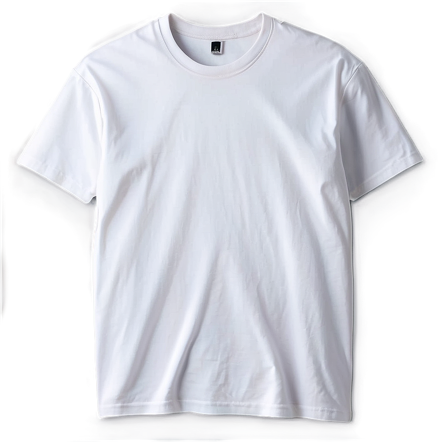 White Cotton Tee Png 06272024