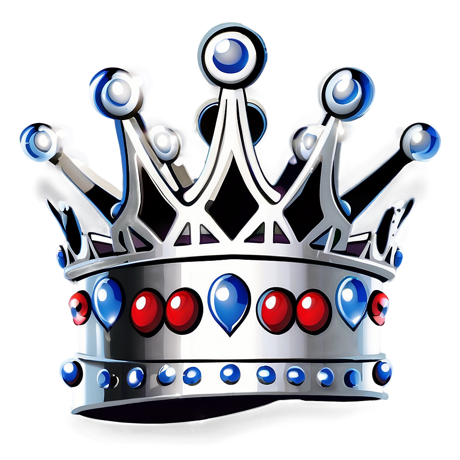 White Crown Cartoon Png 47