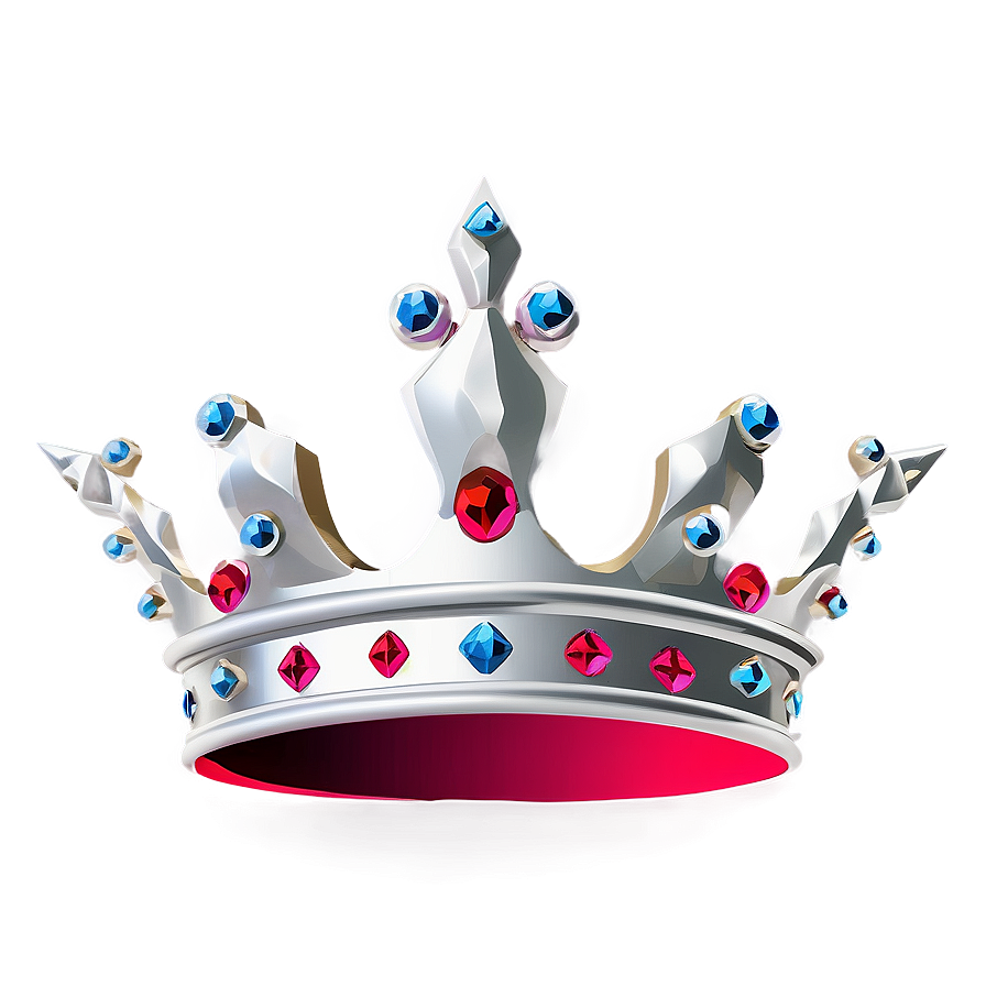 White Crown Transparent Background Png Ydg