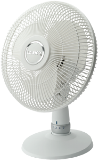 White Desk Fan Lasko Brand