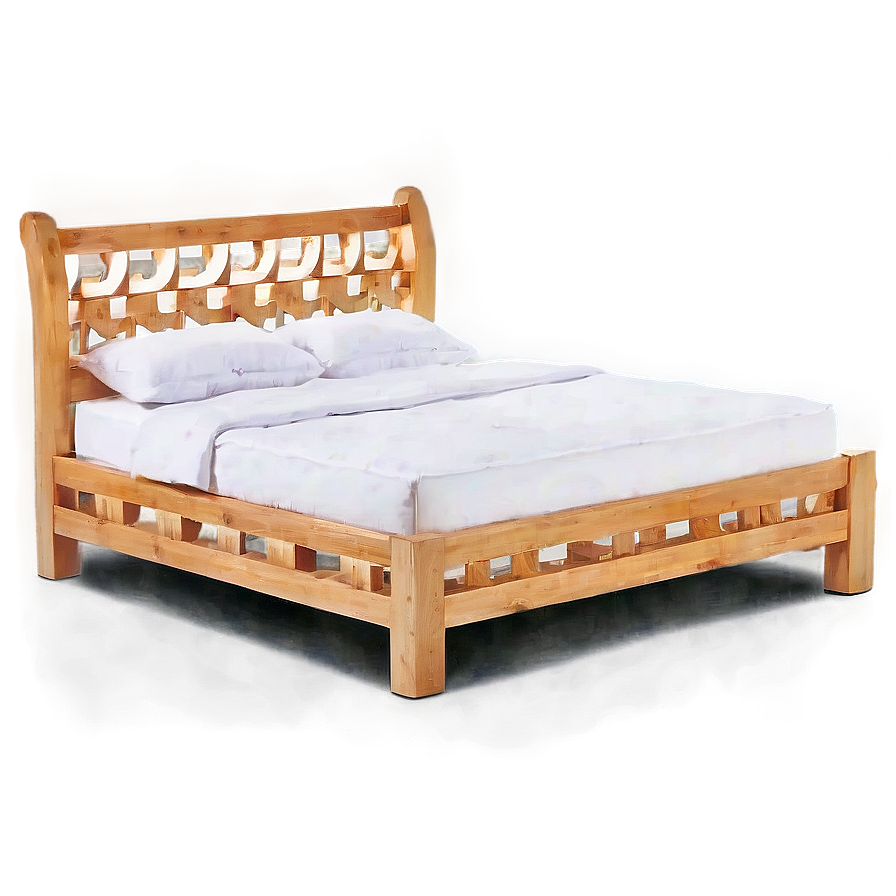 White Double Bed Png Qyq97