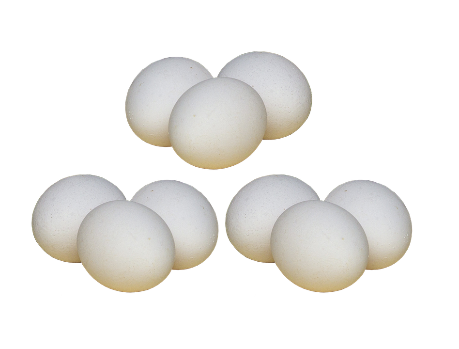 White Eggs Arrangement