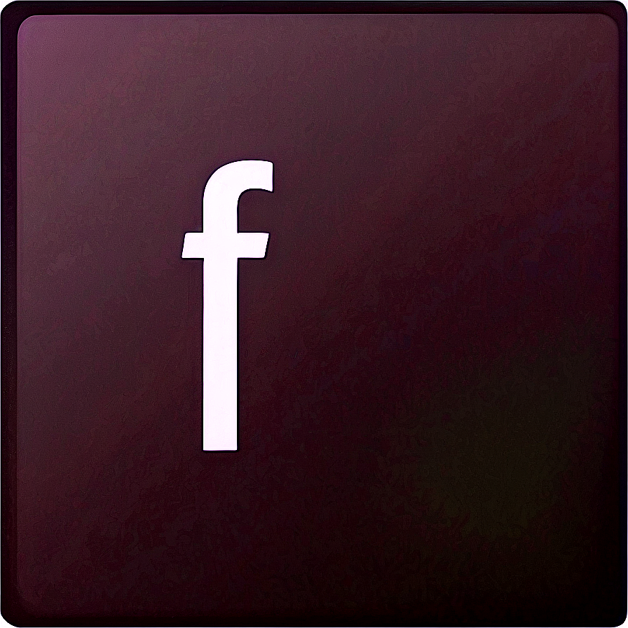 White Facebook Logo High Resolution Png 52