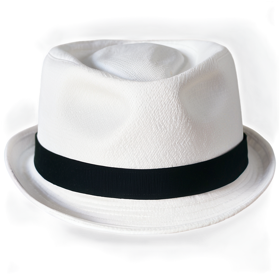 White Fedora Png 05252024