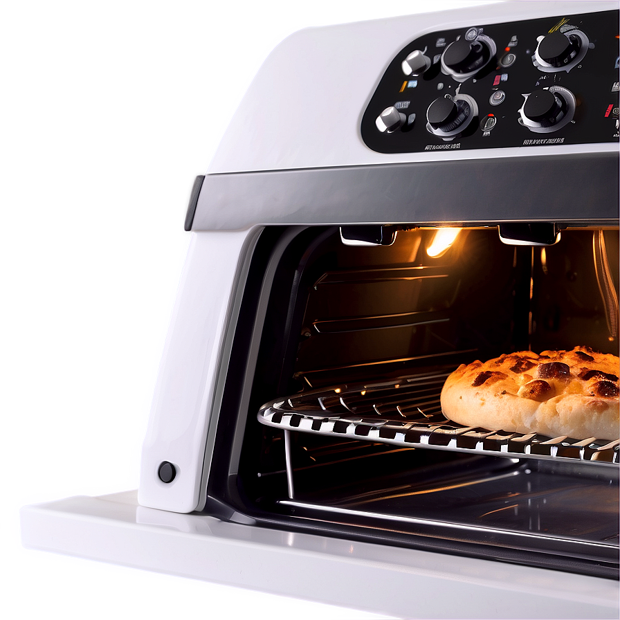 White Finish Oven Png Rhp90