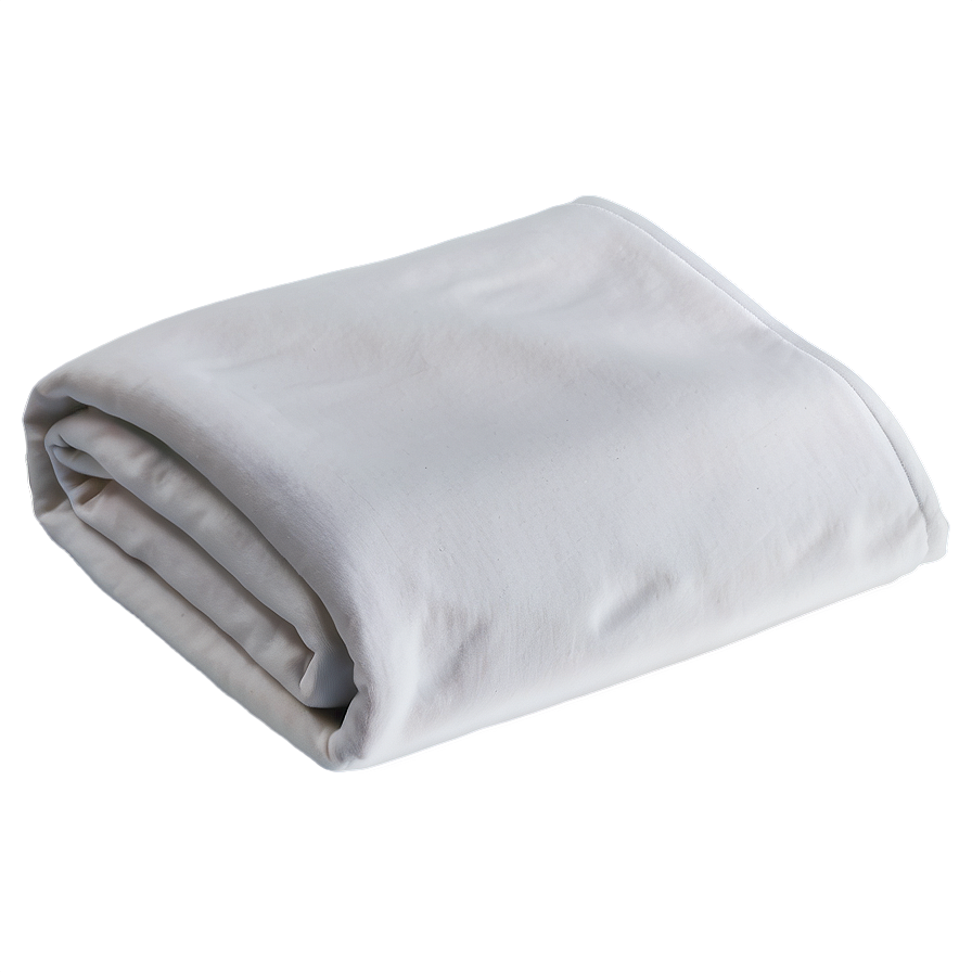 White Fleece Blanket Png 06282024