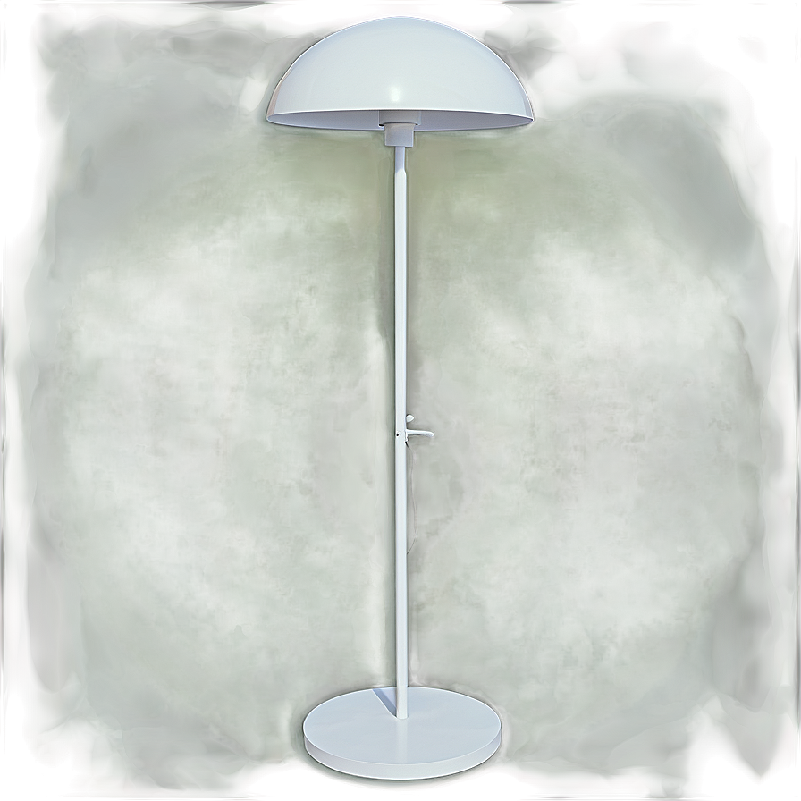 White Floor Lamp Png 06122024