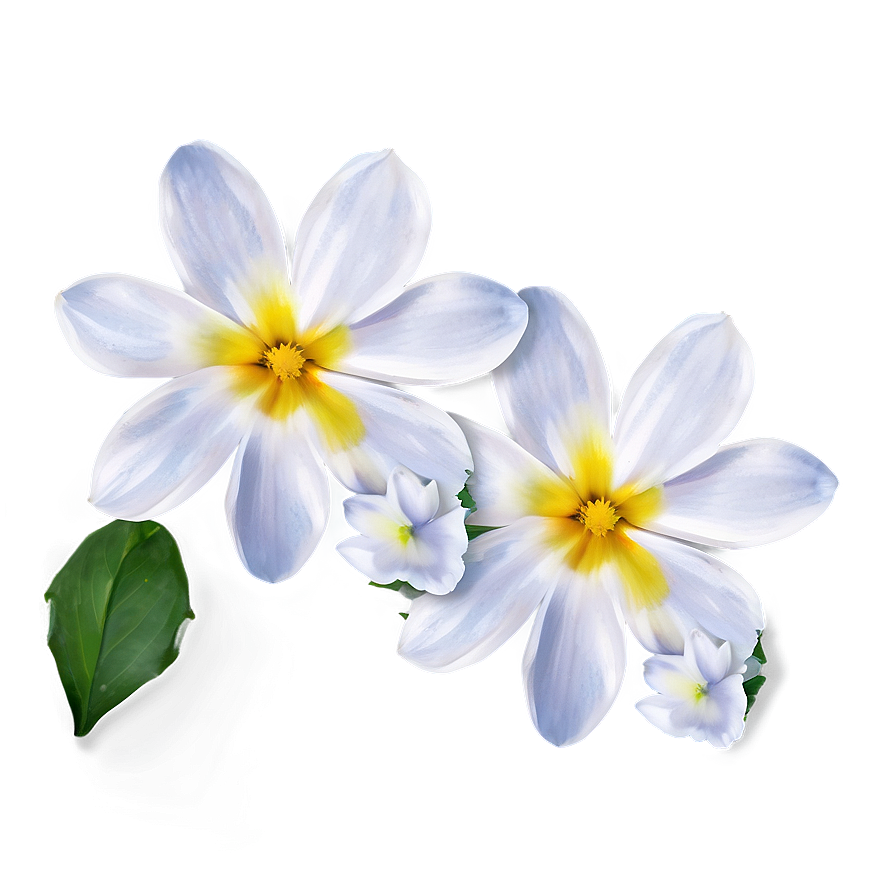 White Flower Petal Png Cmw13