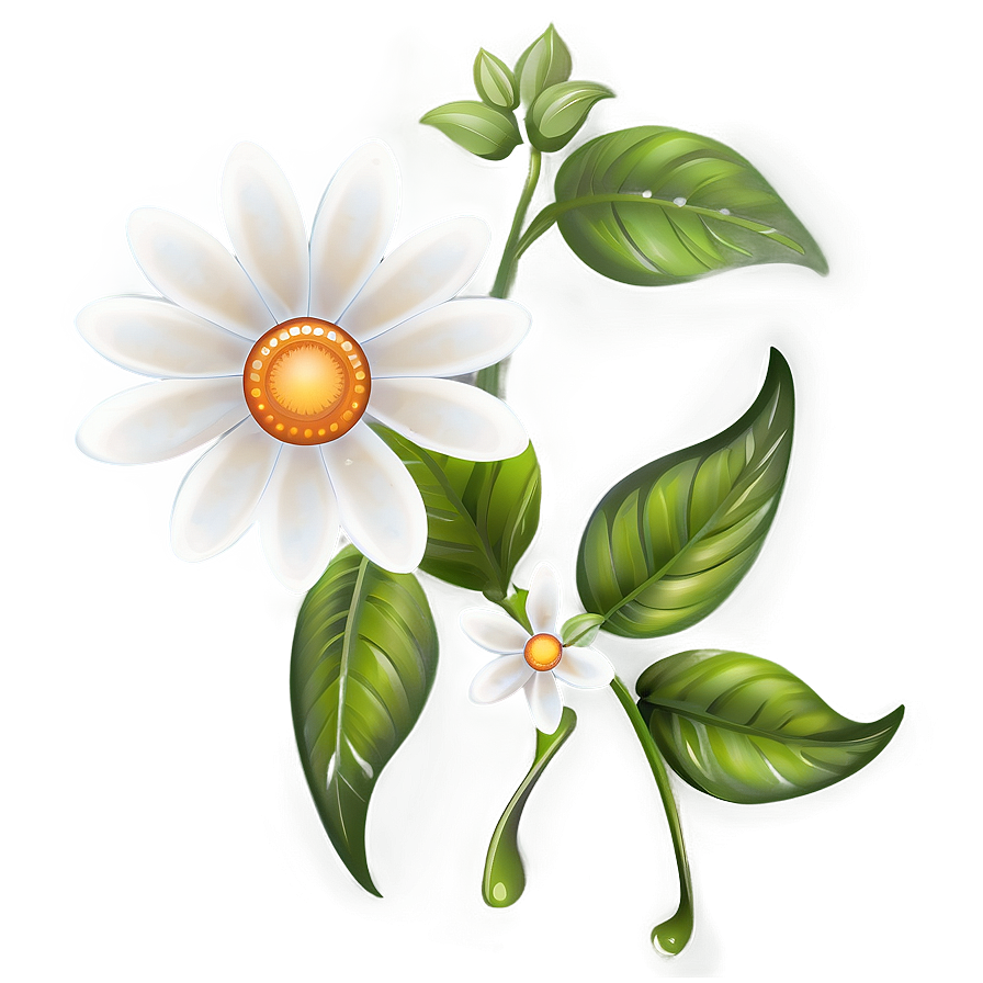 White Flower Symbol Png 38