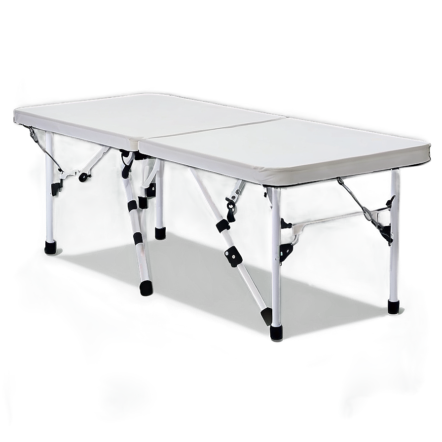 White Folding Table Png Hvw52