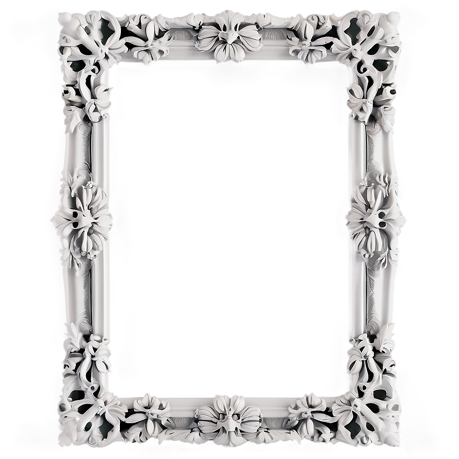 White Frame Png Axg28