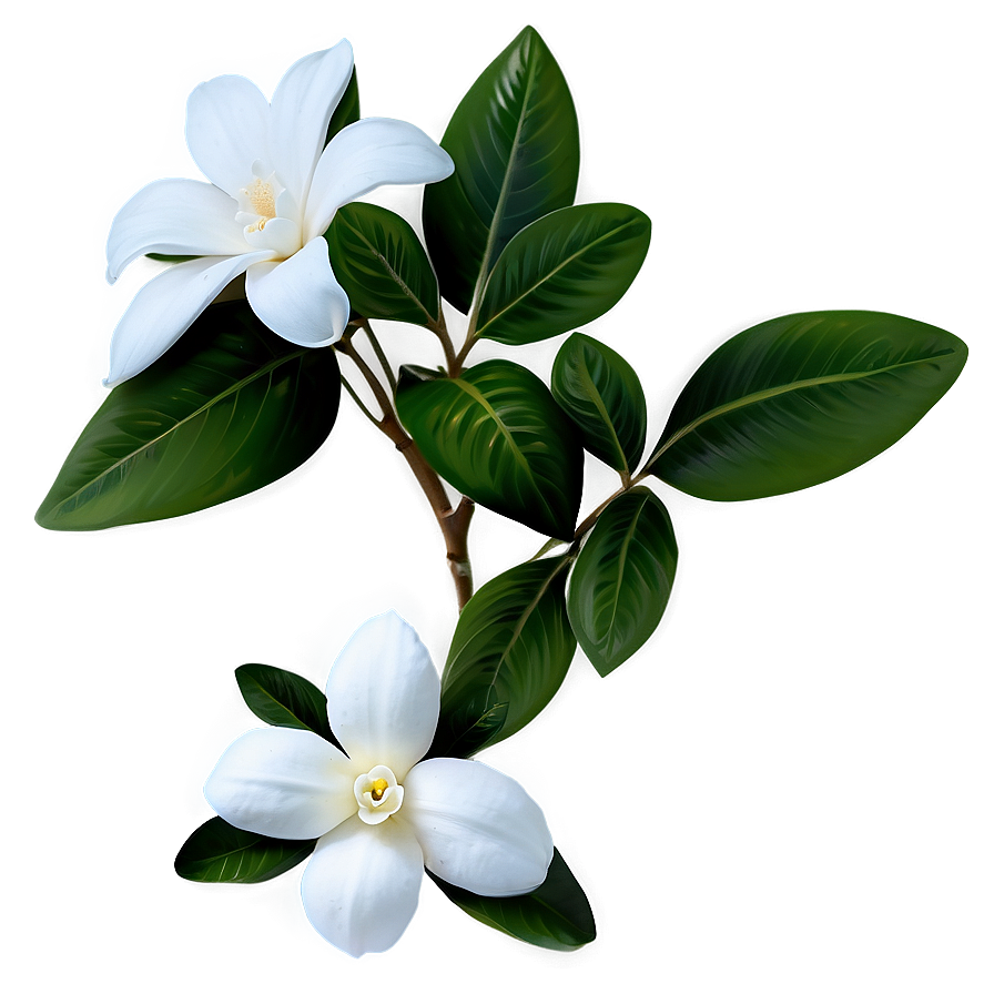 White Gardenia Flower Png 05242024