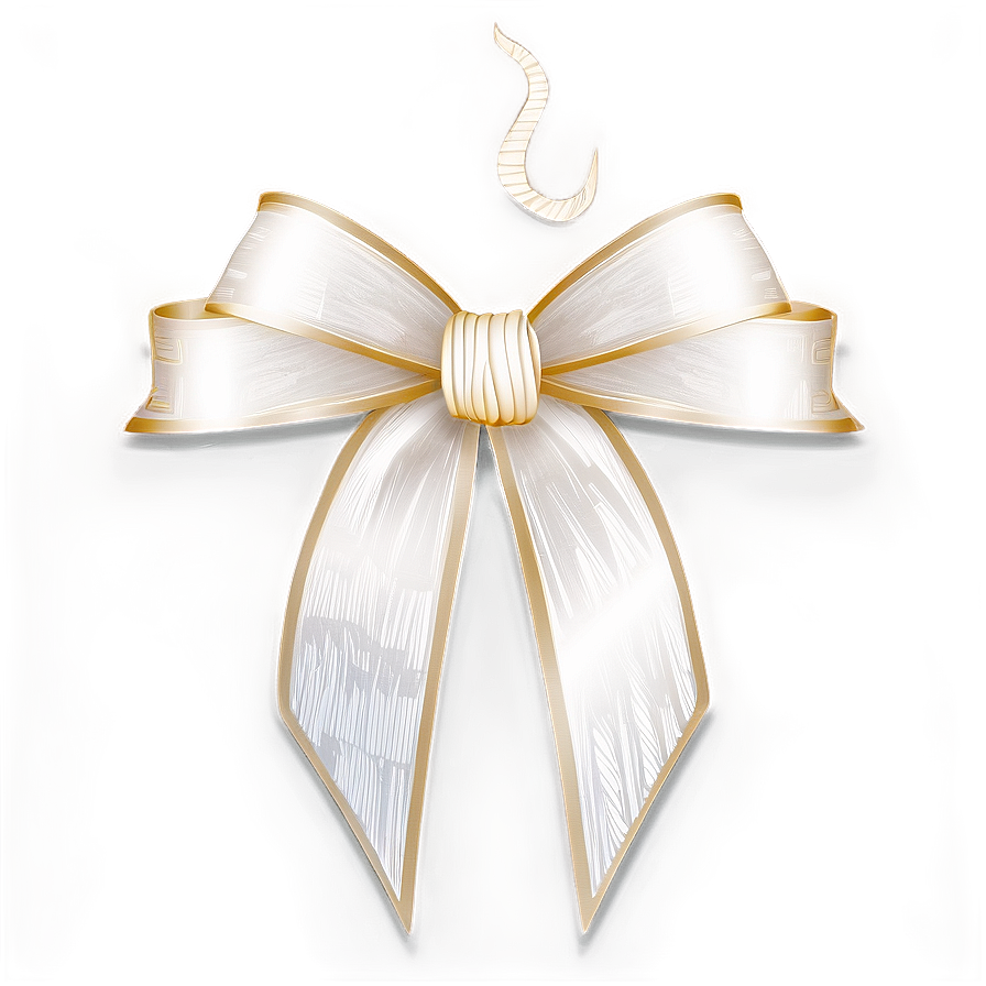 White Gift Ribbon Png 88