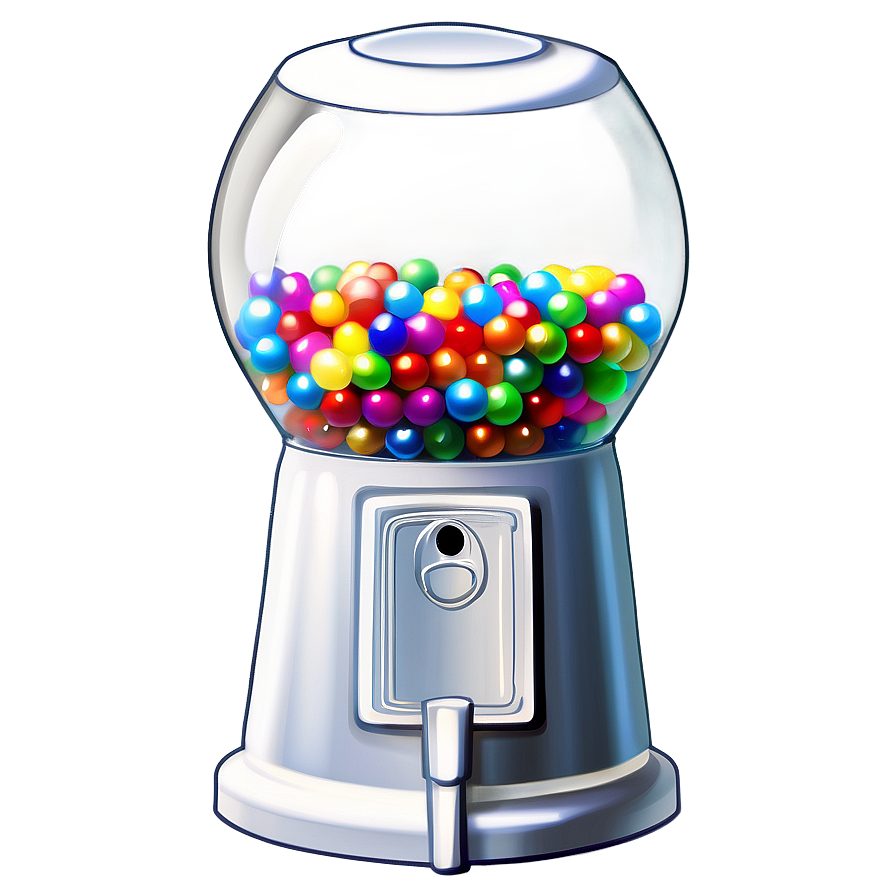 White Gumball Machine Png Yqh