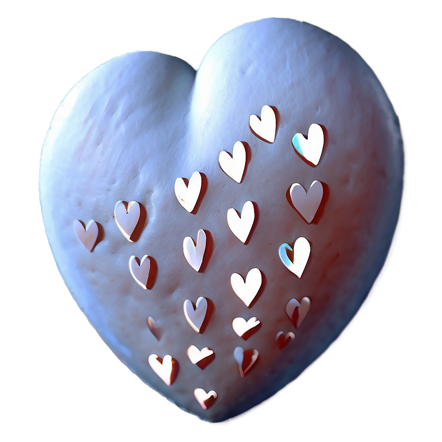 White Hearts For Crafting Png Gkr