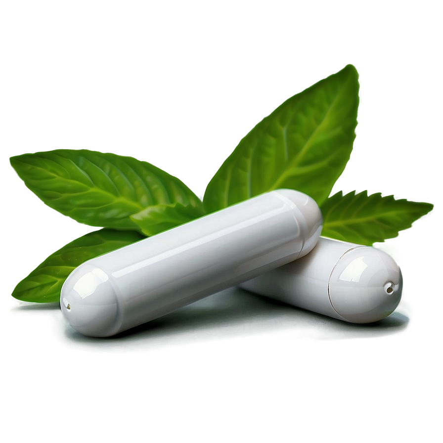 White Herbal Capsule Png Hhk