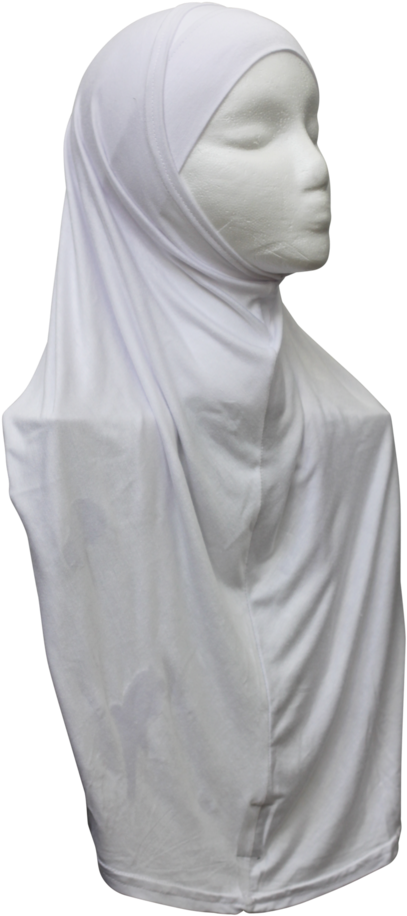 White Hijab Mannequin Display