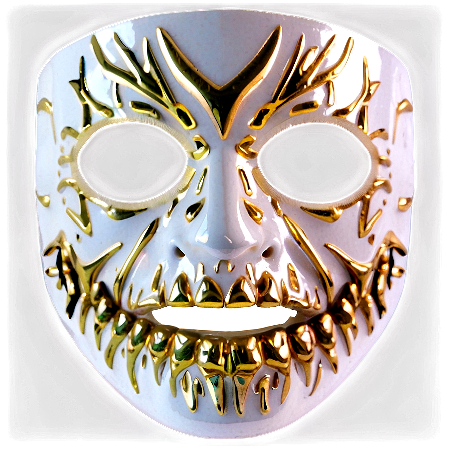 White Horror Mask Png 74