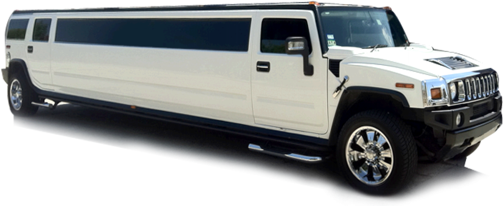 White Hummer Limousine