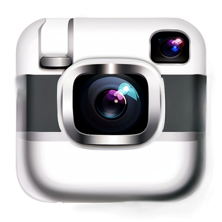 White Instagram Logo For Black Background Png 88