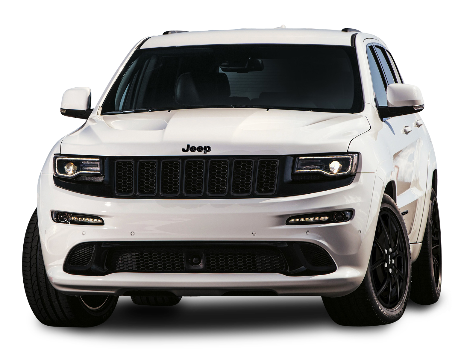 White Jeep Grand Cherokee S U V