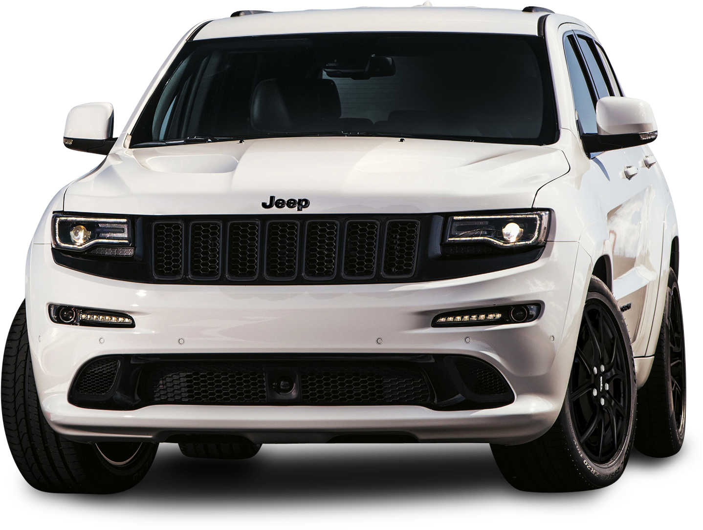 White Jeep Grand Cherokee S U V H D