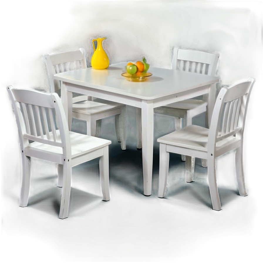 White Kitchen Table Png Xiu