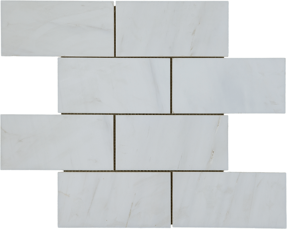 White Marble Tile Pattern