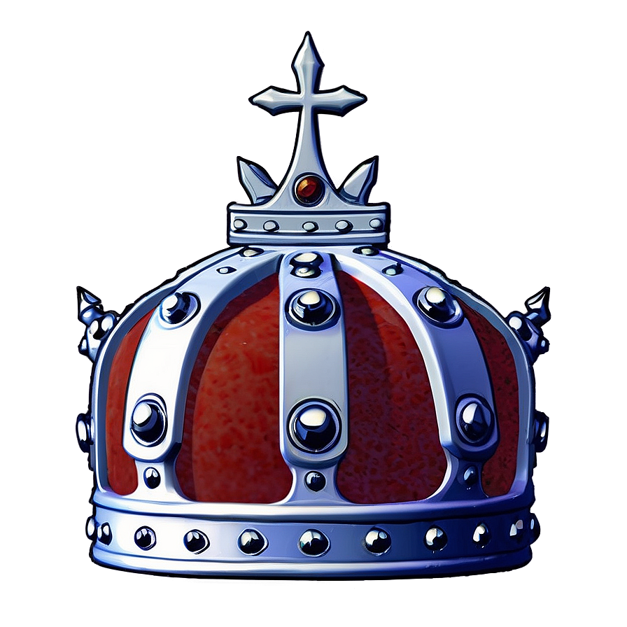 White Medieval Crown Png 21