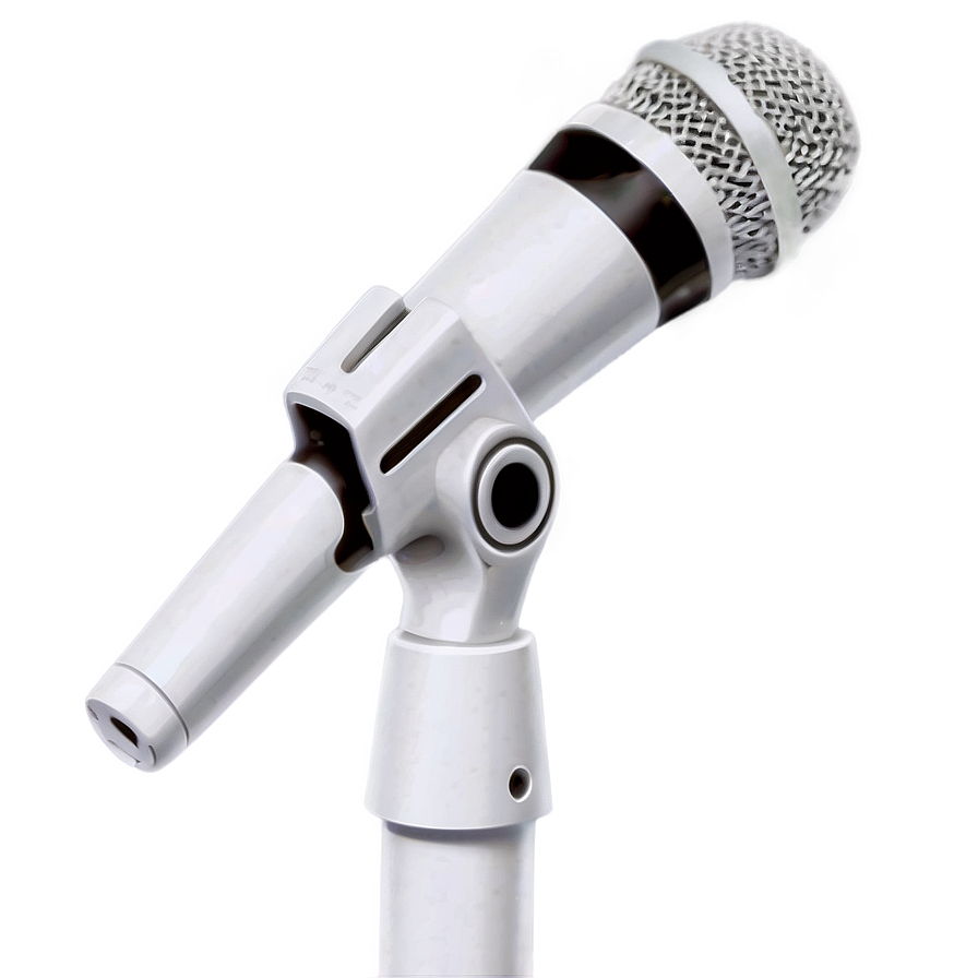 White Microphone Png 96