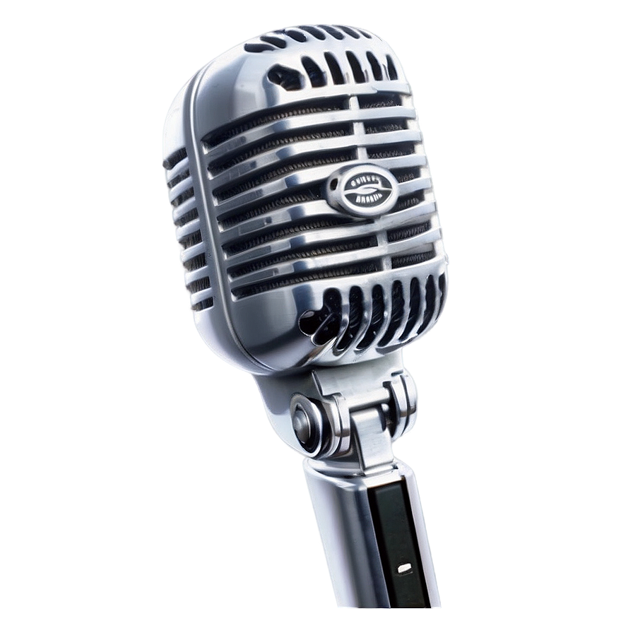 White Microphone Png Oed17