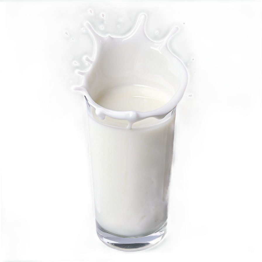 White Milk Splash Png 05252024