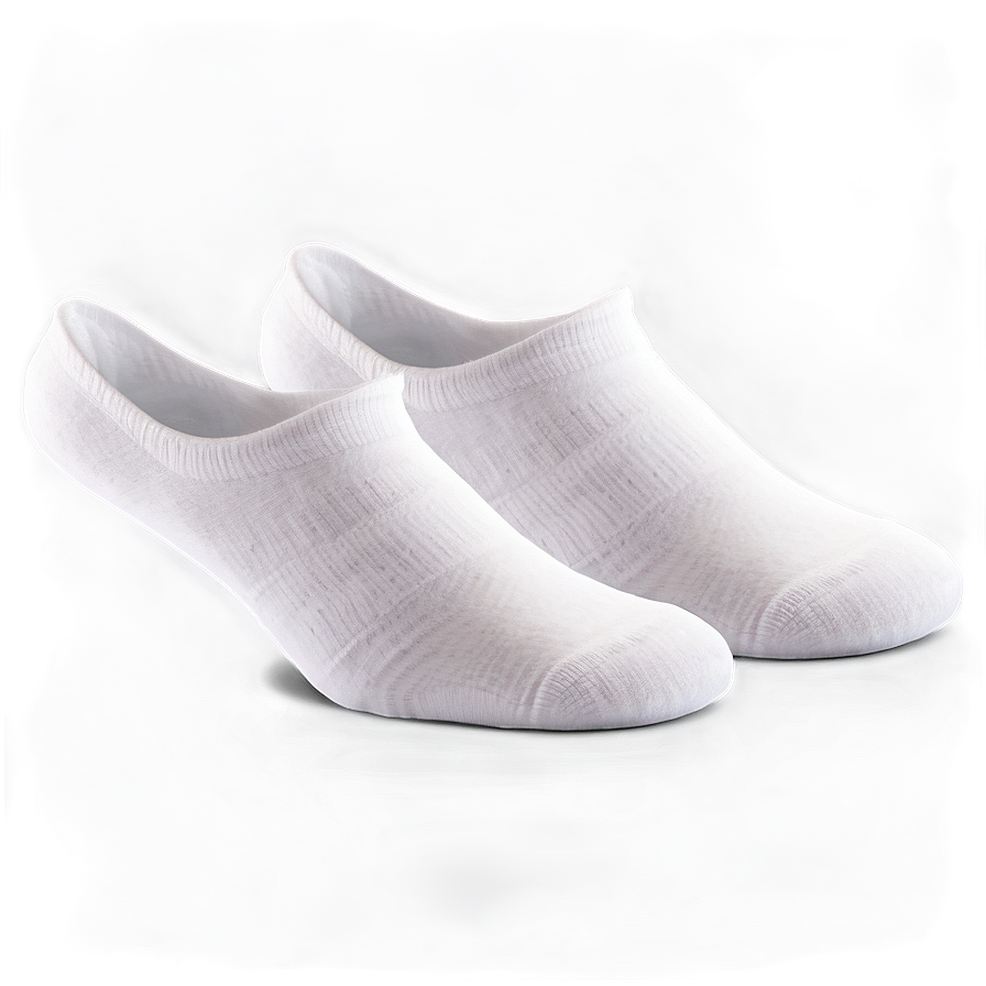 White No Show Socks Png 5