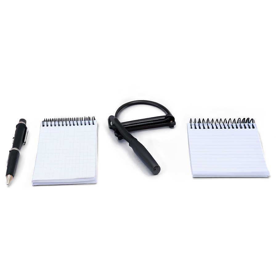 White Notebook Paper Png 8