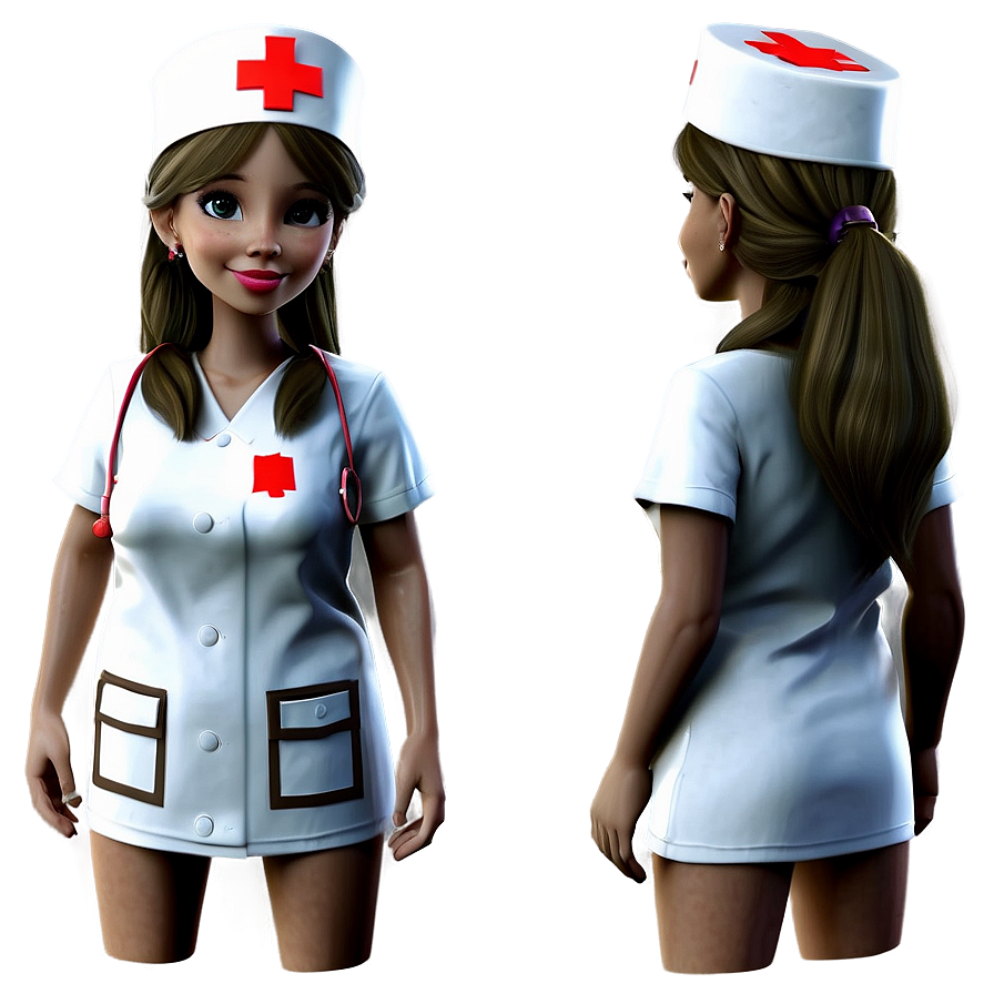 White Nurse Hat Png Apx