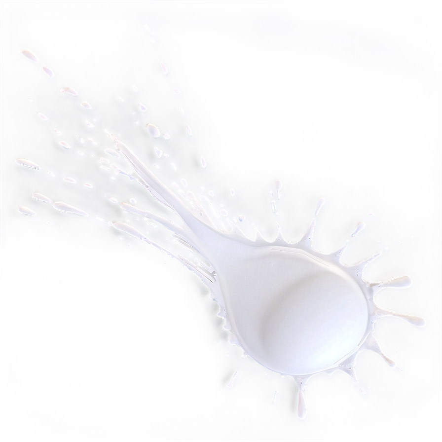 White Paint Splash Effect Png 06122024