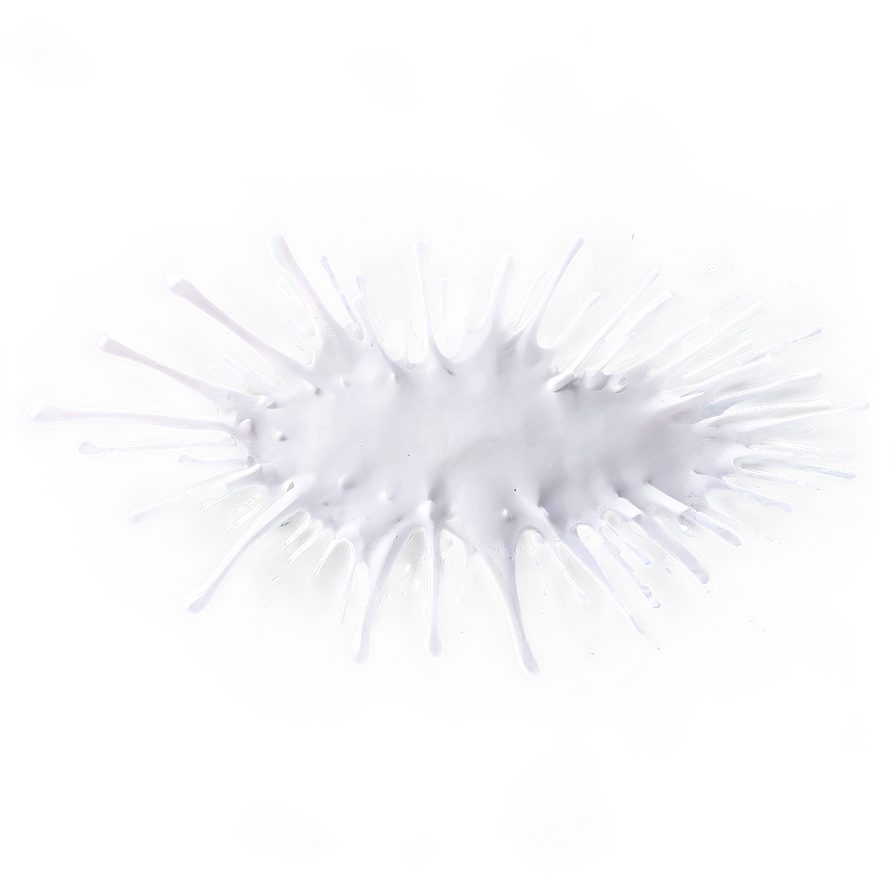 White Paint Splash Stain Png 93