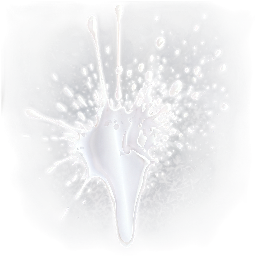 White Paint Splatter Illustration Png Nwv