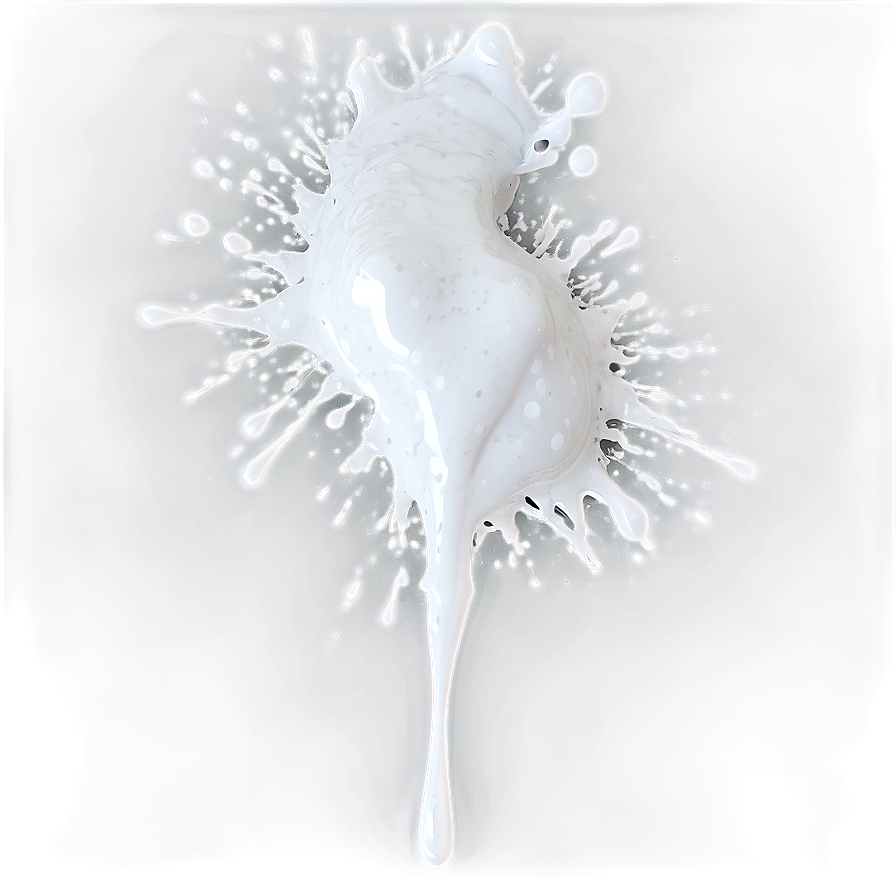 White Paint Splatter On Black Background Png 06122024