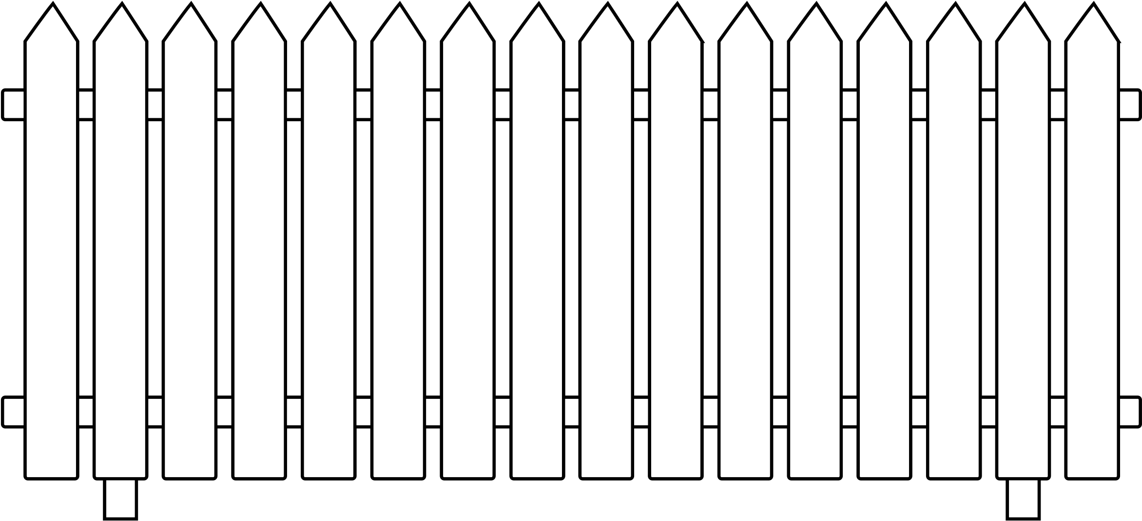 White Picket Fence Graphic