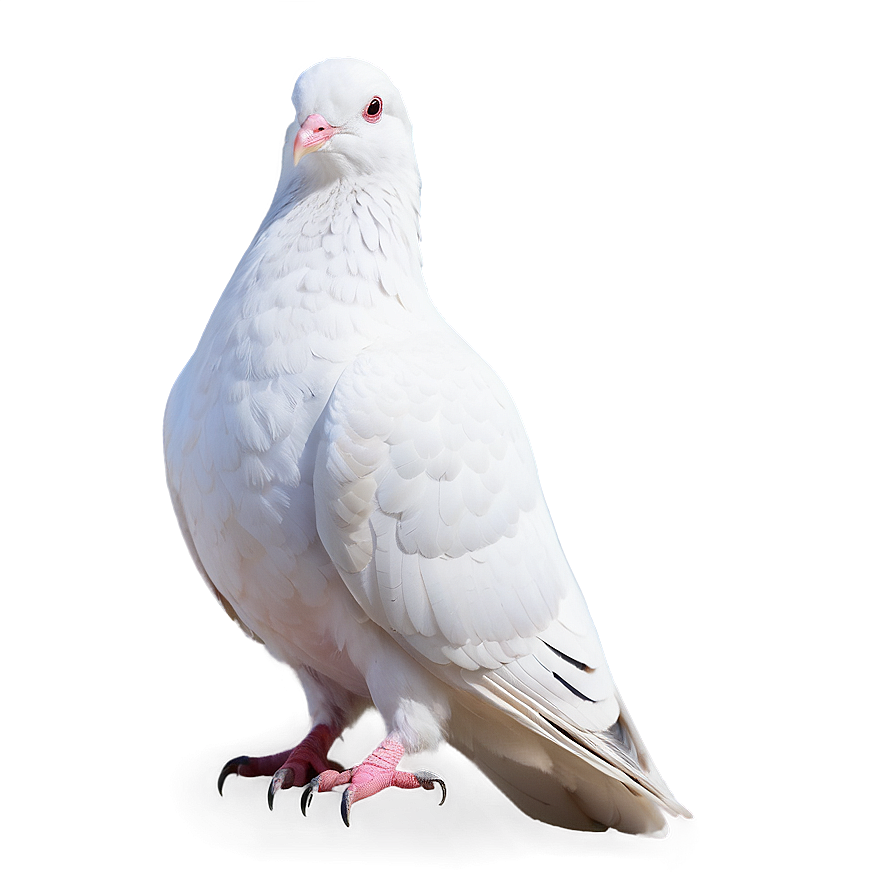 White Pigeon Peace Symbol Png 05242024