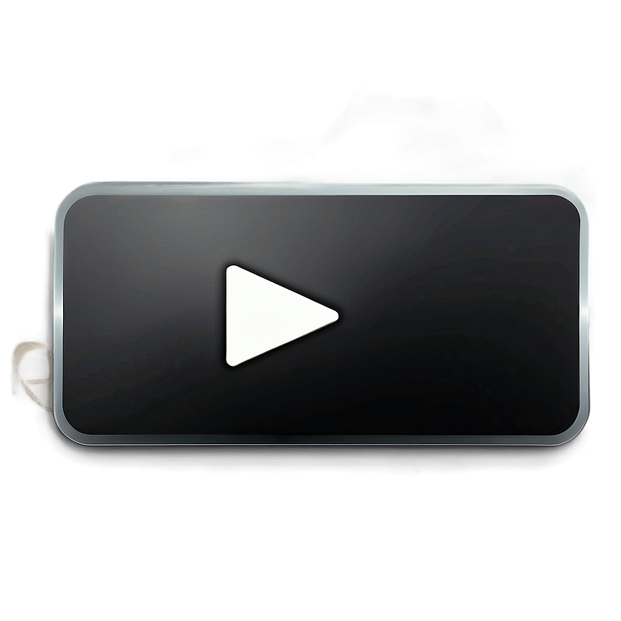 White Play Button Interface Png Kdr