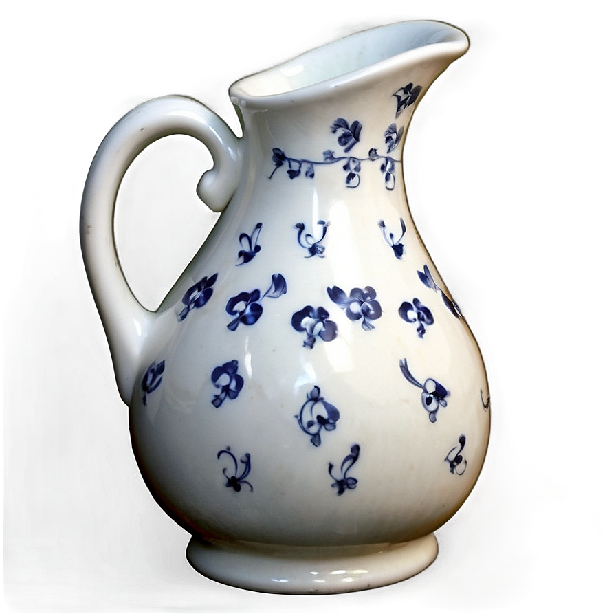 White Porcelain Jug Png Mvn