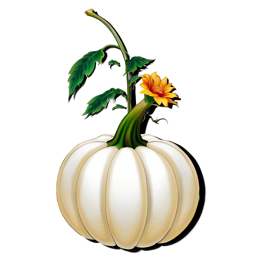 White Pumpkin Arrangement Png 37