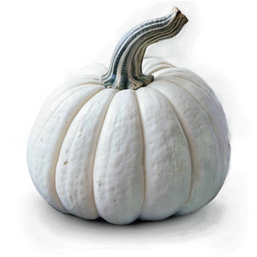 White Pumpkin For Halloween Png Cer33