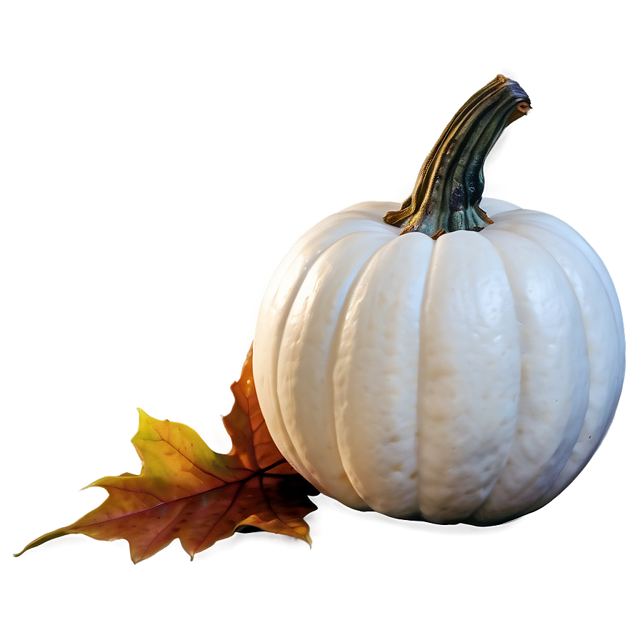 White Pumpkin For Thanksgiving Png 06212024